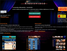 Tablet Screenshot of aikuisvideo.com